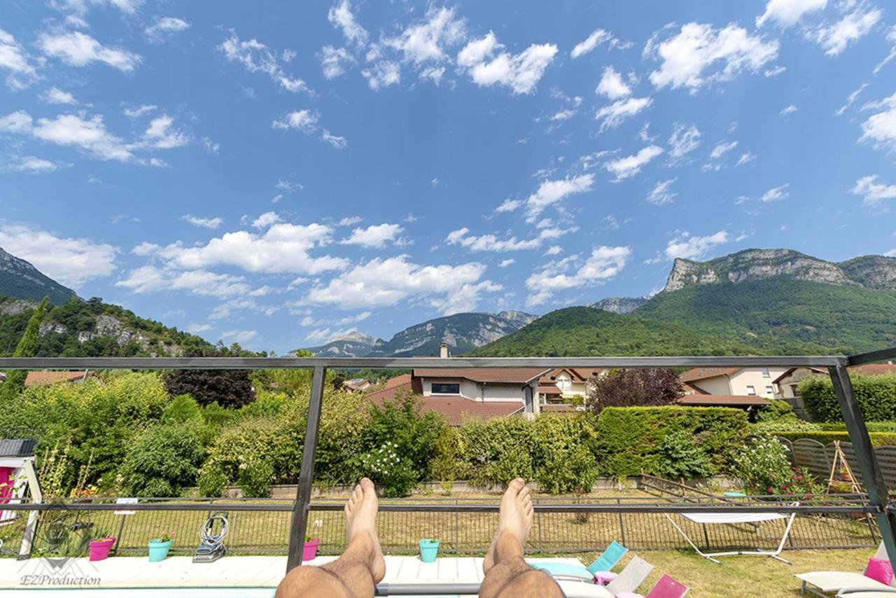 Appartement Lumineux A Voreppe Avec Piscine Luaran gambar