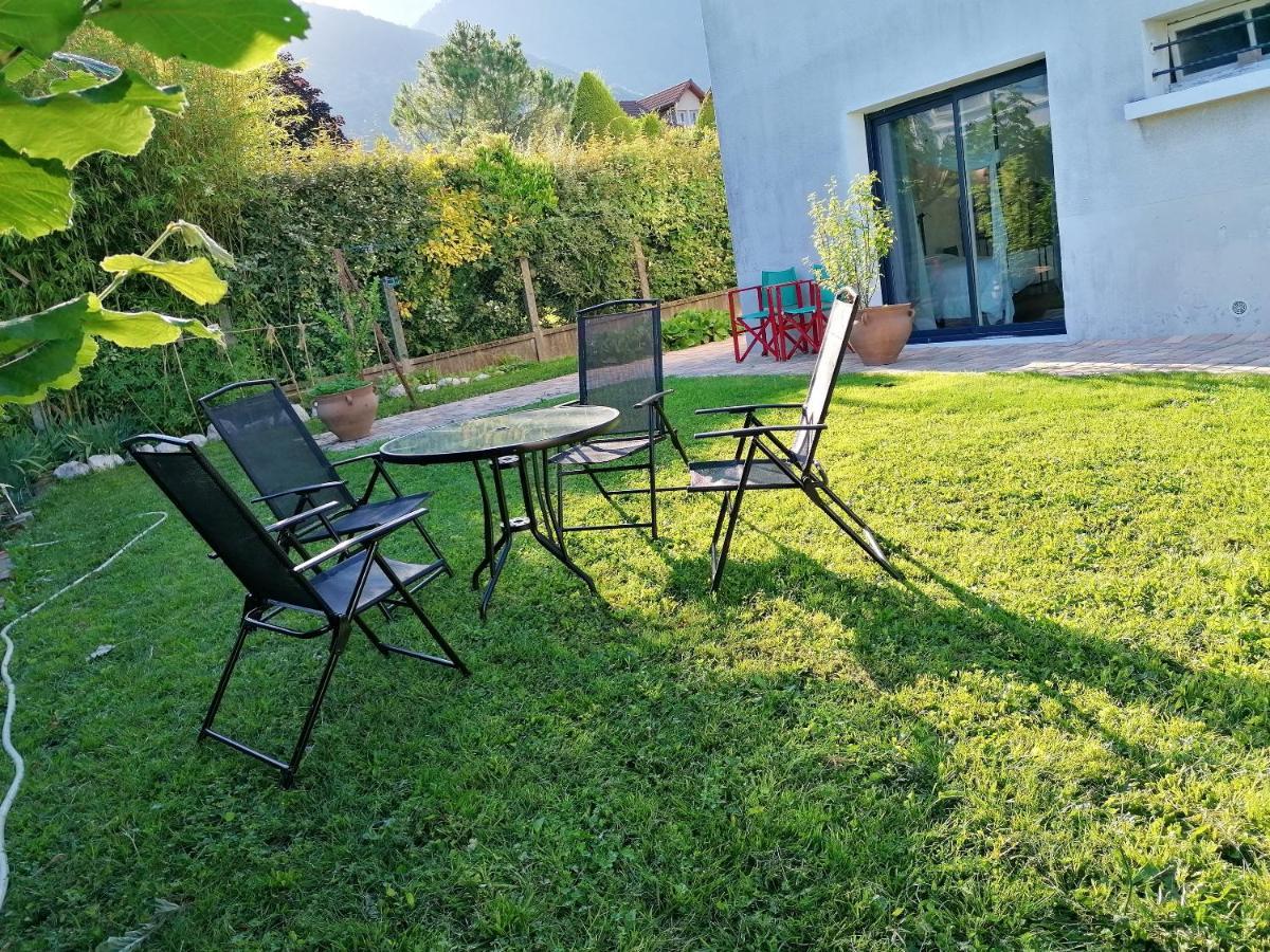 Appartement Lumineux A Voreppe Avec Piscine Luaran gambar